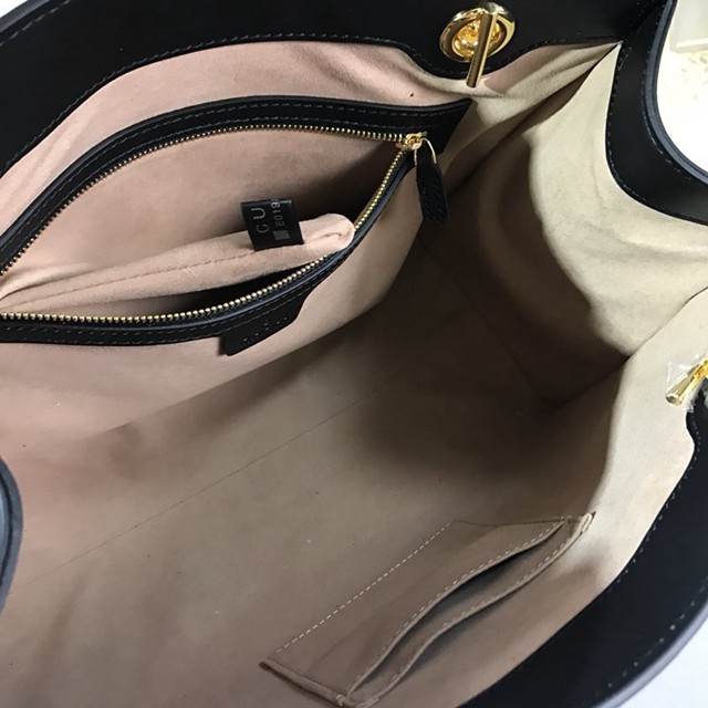 Gucci女包 479197 古馳gucci Padlock系列 大號GG肩背包  gqy1203